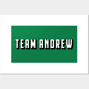 Team Andrew Posters and Art